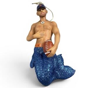 December Diamonds Chicago Merman Football Ornament 2015 Retired w/Box #55-90854